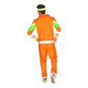 Widmann 80-talls Grilldress Oransje Grønn Gul Kostyme XX-Large 10170