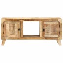  TV benk 105x46x32 cm grov heltre mango