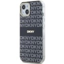 DKNY IML Mono & Stripe MagSafe-etui til iPhone 15 Plus / 14 Plus - Svart