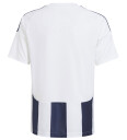 Adidas Performance T skjorte   Striped 24   Tenabl/White/White   Adidas Performance   12 år (152)   T skjorte Blå Hvit
