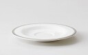 Royal Porcelain  Silver Paisley skål til kaffekopp