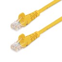 STARTECH 3M CAT 5E YELLOW SNAGLESS ETHERNET RJ45 CABLE MALE TO MALE CABL