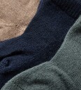 Hust & Claire Foty 3pk ull/bambus sokker til barn   blues (37 39)   37 39