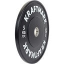 Kraftmark Bumperplate 3.0, Vektplater Bumper Vekt 5 kg