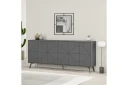 Dune Konsollbord 183,8x77,4 cm Antrasitt - Hanah Home