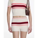Self Portrait Dame Shorts Beige M,