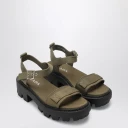 Prada Dame Sko Grønn 38 1/2 EU,