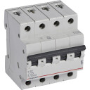 Legrand 3 stk RX³ MCB automatsikring C6 4P 4M 4,5kA