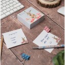 Wrendale sticky notes: Field of flowers