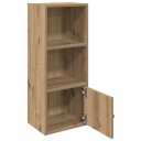 Bokhylle artisan eik 31x24x77 cm konstruert tre