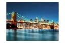 Fototapet Mousserande Brooklyn Bridge 350x270 - Artgeist sp. z o. o.