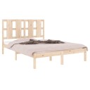 vidaXL Sengeramme heltre 120x190 cm 4FT Small Double