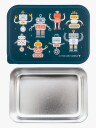 A Little Lovely Company Matboks Stainless Steel, Robots