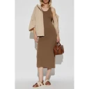Max Mara Dame Kjoler Brun L,