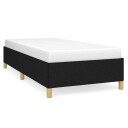 vidaXL Sengeramme svart 90x190 cm 3FT Single stoff