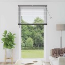  Vindu Persienne med gardiner Svart Aluminium