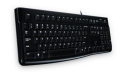 Logitech K120 Tastatur Tysk QWERTZ USB Svart