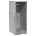 Garderobe betonggrå 48x41x102 cm konstruert tre 8721012497191
