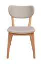 Rowico Home Kato spisestuestol Grå beige/eik Grå