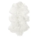 Skinnwille Shansi Saueskinn 55x95 cm White