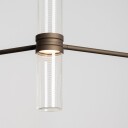 Zephyr Linear App LED pendel bronse Lengde 160 cm   Artemide   Stue   Design   Aluminium   Med flere lyskilder