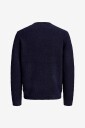 Jack & Jones   Genser Jprblasimon Souffle Knit Crew Neck   Blå