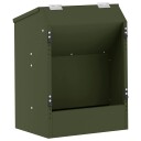 Vidaxl Kaninfôrer Olivengrønn 33.5 X 25.5 X 45.5 cm 3 kg