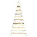  Juletre med 130 LED Naturlig 210 cm heltre ask