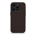 Decoded Iphone 14 Pro Deksel Leather Backcover Brun