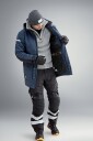 Snickers Workwear 6619 AllroundWork Vinterbukse svart/svart, korte, foret Svart/Svart, Klær