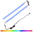 vidaXL LED Stripe 110 cm Flerfarget PVC