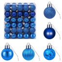 vidaXL Juleballsett 150 stk. Blå 3 cm Polystyren