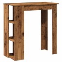 Barbord med hylle gammelt tre 102x50x103,5 cm konstruert tre 8721158441096