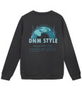Indian Blue Jeans Sweater Chest And Backprint Black 116