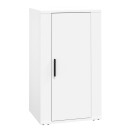 vidaXL Skjenk hvit 40x33x70 cm konstruert tre