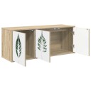 vidaXL Vegghengt TV skap HANAU 102 x 33 x 40 cm Sonoma eik