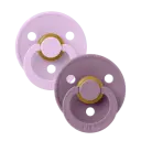 BIBS® Soother Colour Anatomisk smokk Violet Sky/Mauve 6-18 måneder, 2 stk.