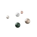 Muuto The Dots knagg metall 5-pakk Rose