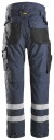 Snickers Workwear 6619 AllroundWork Vinterbukse marine/svart, lange, foret Marine/Svart, Klær