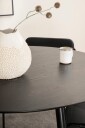 Venture Home   Spisegruppe Dipp med 4 Tvist spisestoler   Svart
