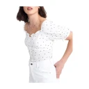 Superdry Dame Bluser & Skjorter Hvit M,