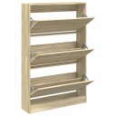  Skoskap sonoma eik 80x21x87,5 cm konstruert tre 8721012381629