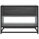  TV-benk grå sonoma 61x40x46 cm konstruert tre og metall 8721102839412
