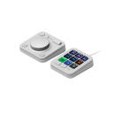 Logitech MX Creative Console Tastatur Bakgrunnsbelyst Blekgrå