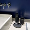 3 delers sett med baderomstilbehør i syntetisk harpiks