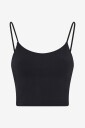 Aim'n   Topp Shape Seamless Strap Singlet   Svart