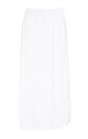Damella Long Waist Slip 90 cm Hvit viskose 50 Dame
