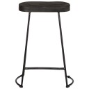  Barkrakker 2 stk sort 45x40x62 cm heltre mango 8721102922244