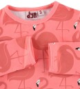 DYR Cph Genser   DYREBrøl   Coral m. Flamingoer   DYR   2 år (92)   Genser   Rosa