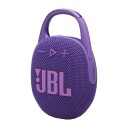 JBL Clip 5 Bærbar Lilla Bluetooth-høyttaler med IP67 Vannbestandig